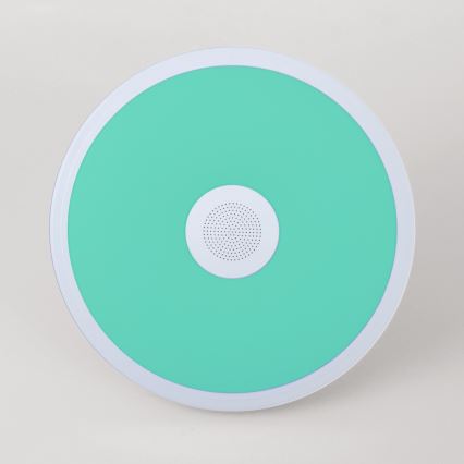 Globo - LED RGBW Світильник для ванної з регулюванням яскравості з динаміком LED/18W/230V 3000-6500K IP44 + пульт дистанційного керування