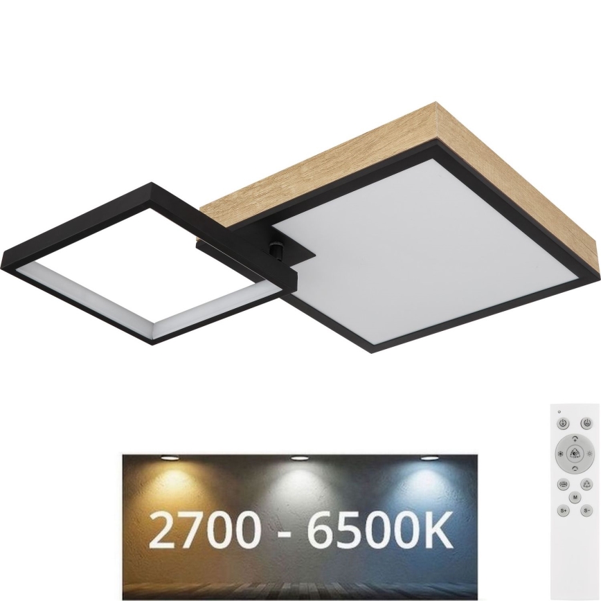 Globo - LED RGBW Світильник з регулюванням яскравості LED/21W/230V + LED/3W 2700-6500K + пульт дистанційного керування