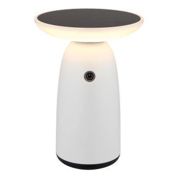 Globo - LED Сенсорна лампа з регулюванням яскравості на сонячній батареї LED/10W/230V IP54 білий