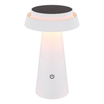 Globo - LED Сенсорна лампа з регулюванням яскравості на сонячній батареї LED/4W/3,7W IP54 білий