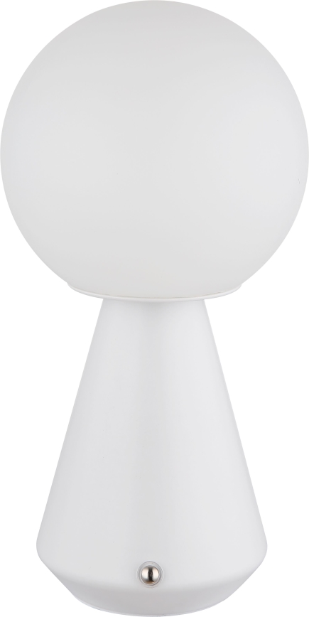 Globo - LED Сенсорна вулична настільна лампа з регулюванням яскравості LED/1,5W/5V 3000/4500/6500K 1800 mAh IP41 білий