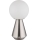 Globo - LED Сенсорна вулична настільна лампа з регулюванням яскравості LED/1,5W/5V 3000/4500/6500K 1800 mAh IP41 матовий хром