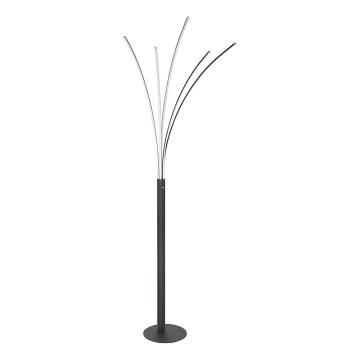 Globo - LED Сенсорний торшер з регулюванням яскравості LED/36W/230V глянцевий хром