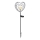 Globo - LED сонячний світильник LED/3V IP44 300 mAh срібне серце