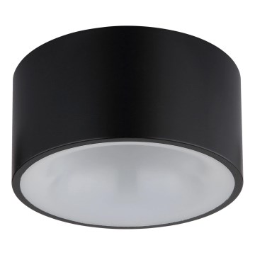 Globo - LED стельовий світильник LED/12W/230V 3000K діам. 15 см чорний