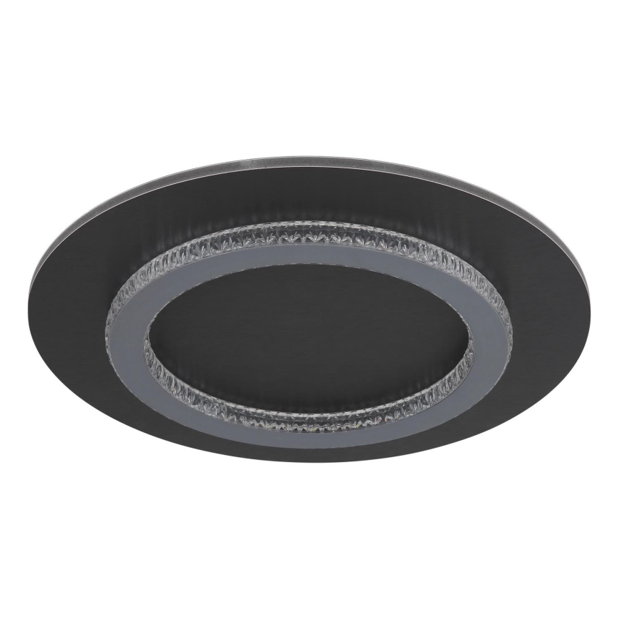 Глобо - LED-стельовий світильник LED/24W/230V 3000/4000/6500K діаметр 35 см антрацит