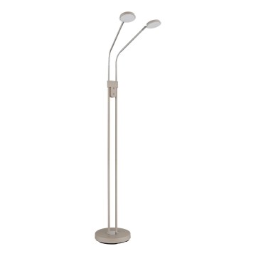 Globo - LED торшер с регулировкой яркости 2xLED/6,5 Вт/230 В 2700/3350/4000K бежевый