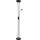Globo - LED Торшер з регулюванням яскравості LED/20W/230V + LED/5,5W 3000K чорний/золотий