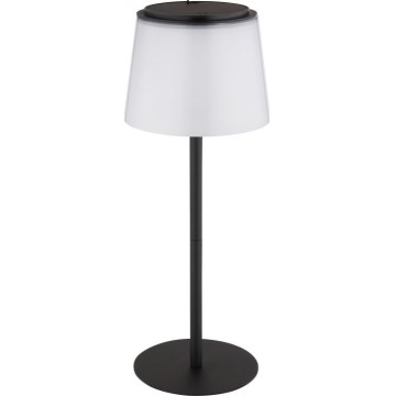 Globo - LED Вулична сенсорна настільна лампа з регулюванням яскравості LED/1,8W/5V IP44 1800 mAh чорний/білий