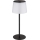 Globo - LED Вулична сенсорна настільна лампа з регулюванням яскравості LED/1,8W/5V IP44 1800 mAh чорний/білий