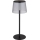 Globo - LED Вулична сенсорна настільна лампа з регулюванням яскравості LED/1,8W/5V IP44 1800 mAh чорний/димчастий
