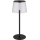 Globo - LED Вулична сенсорна настільна лампа з регулюванням яскравості LED/1,8W/5V IP44 1800 mAh чорний/прозорий