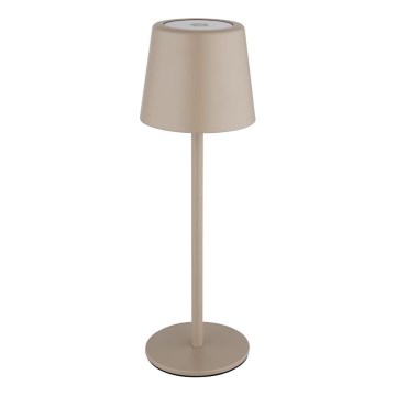 Globo - LED Вулична сенсорна настільна лампа з регулюванням яскравості LED/2W/5V 3000/4000/6000K 2200 mAh IP44 кремовий
