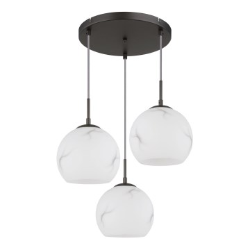 Globo - Люстра на тросі 3xE27/60W/230V, діаметр 42,5 см