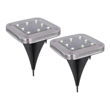 Globo - НАБІР 2x Світлодіодний світильник на сонячній батареї LED/0,8W/1,2V IP44