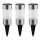 Globo - НАБІР 3x LED Сонячна лампа LED/0,06W/3,2V IP44 200 mAh