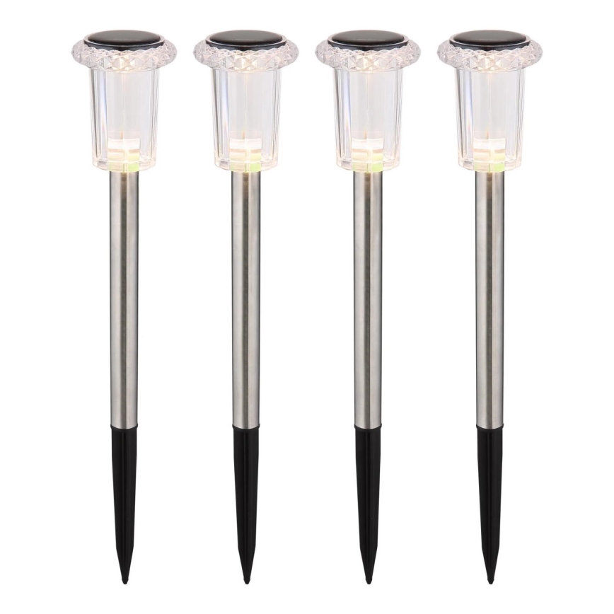 Globo - НАБІР 4x LED Сонячне світло LED/0,06W/1,2V IP44 100 mAh