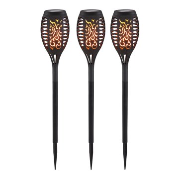 Globo - НАБОР 3x Светодиодный светильник на солнечной батарее LED/0,1W/3V IP44 200 mAh