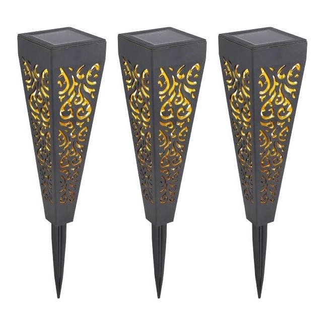 Globo - НАБОР 3x Светодиодный светильник на солнечной батарее LED/0,1W/3V IP44