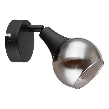 Globo - Настенный точечный светильник 1xE14/40W/230V черный
