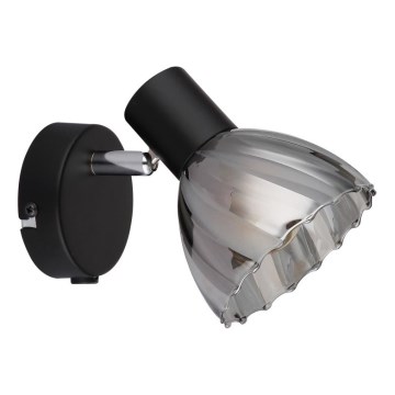 Globo - Настенный точечный светильник 1xE14/40W/230V черный