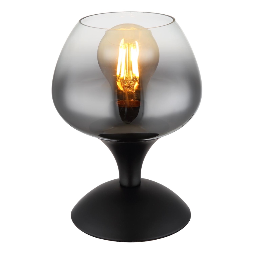Globo - Настільна лампа 1xE27/40W/230V чорний