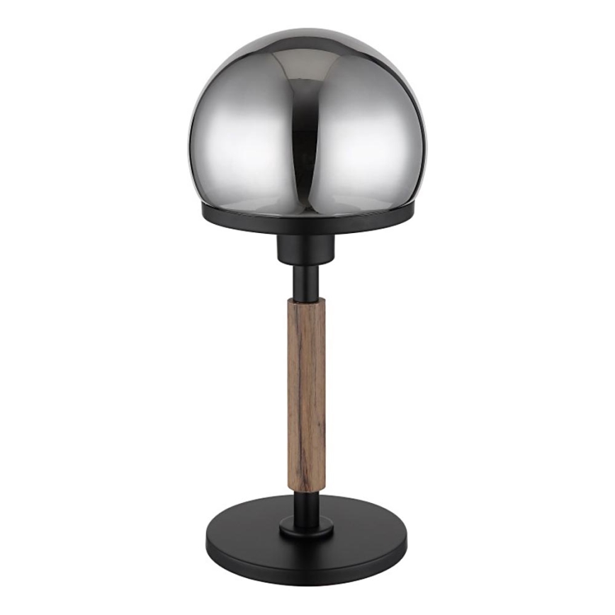 Globo - Настільна лампа 1xE27/40W/230V чорний/коричневий