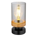 Globo - Настільна лампа 1xE27/40W/230V метал/дерево