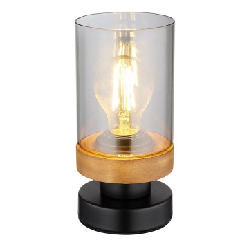 Globo - Настільна лампа 1xE27/40W/230V метал/дерево
