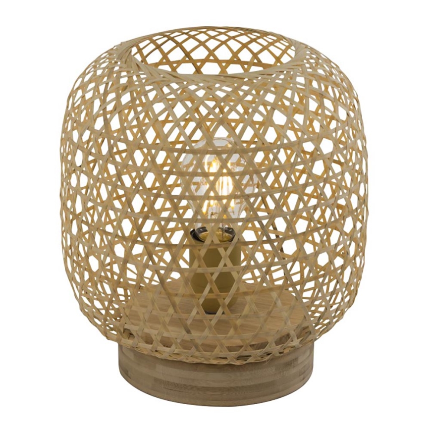 Globo - Настільна лампа 1xE27/60W/230V бамбук