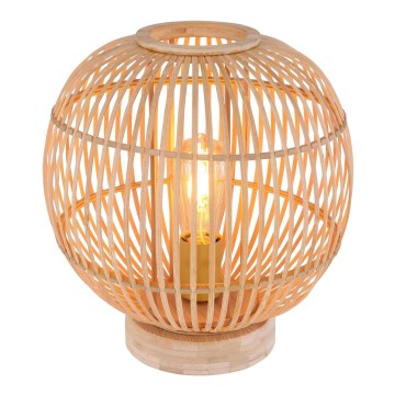 Globo - Настільна лампа 1xE27/60W230V бамбук