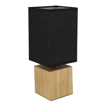 Globo - Настільна лампа 1xE27/7W/230V чорний/коричневий