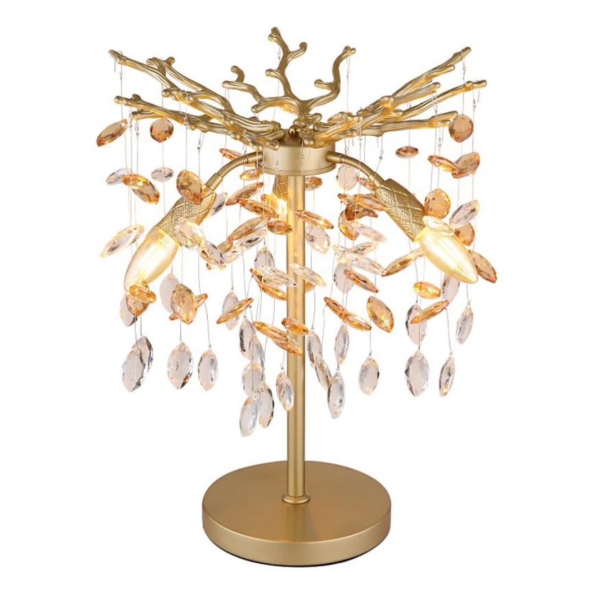 Globo - настільна лампа 3xE14/40W/230V, золота