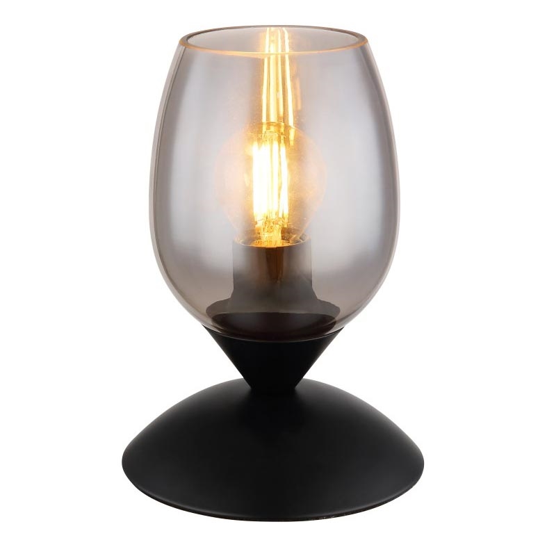 Globo - Настільна сенсорна лампа 1xE14/25W/230V чорний