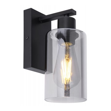Globo - Настінний світильник 1xE27/60W/230V чорний