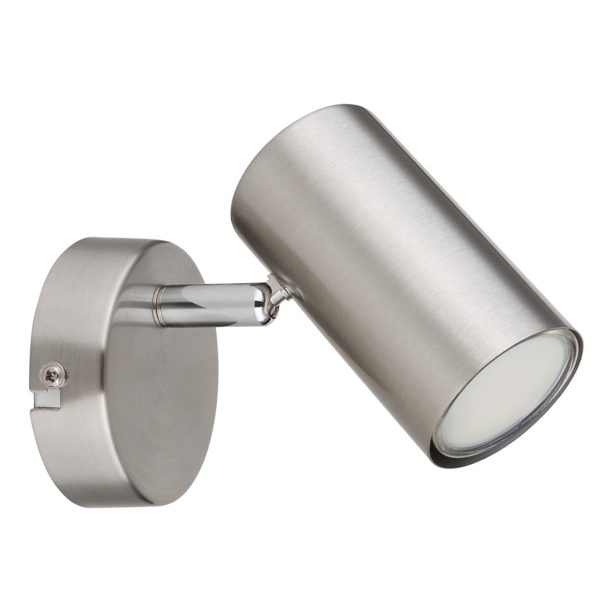 Globo - Настінний точковий світильник 1xGU10/25W/230V матовий хром