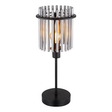 Globo - Настольная лампа 1xE14/40W/230V диаметр 15 см черный