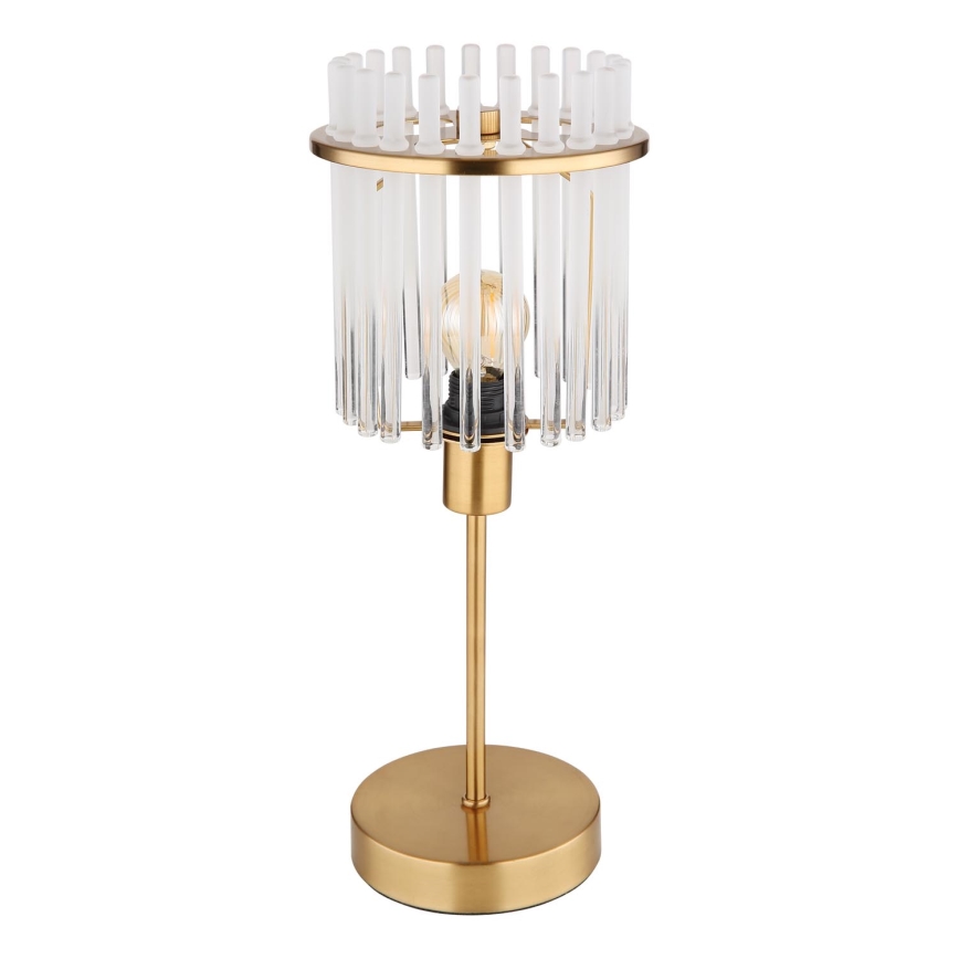 Globo - Настольная лампа 1xE14/40W/230V диаметр 15 см золотистый