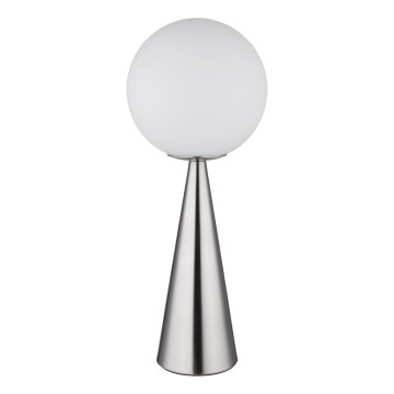 Globo - Настольная лампа 1xE27/40W/230V матовый хром