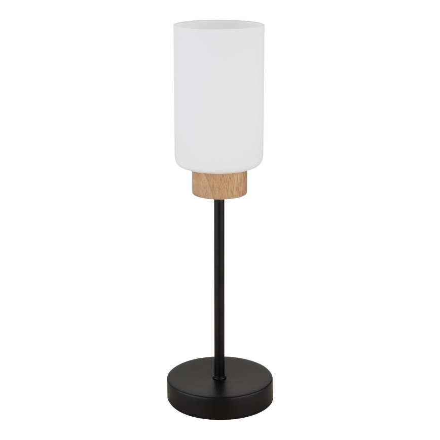 Globo - Настольная лампа 1xE27/60W/230V черная/белая