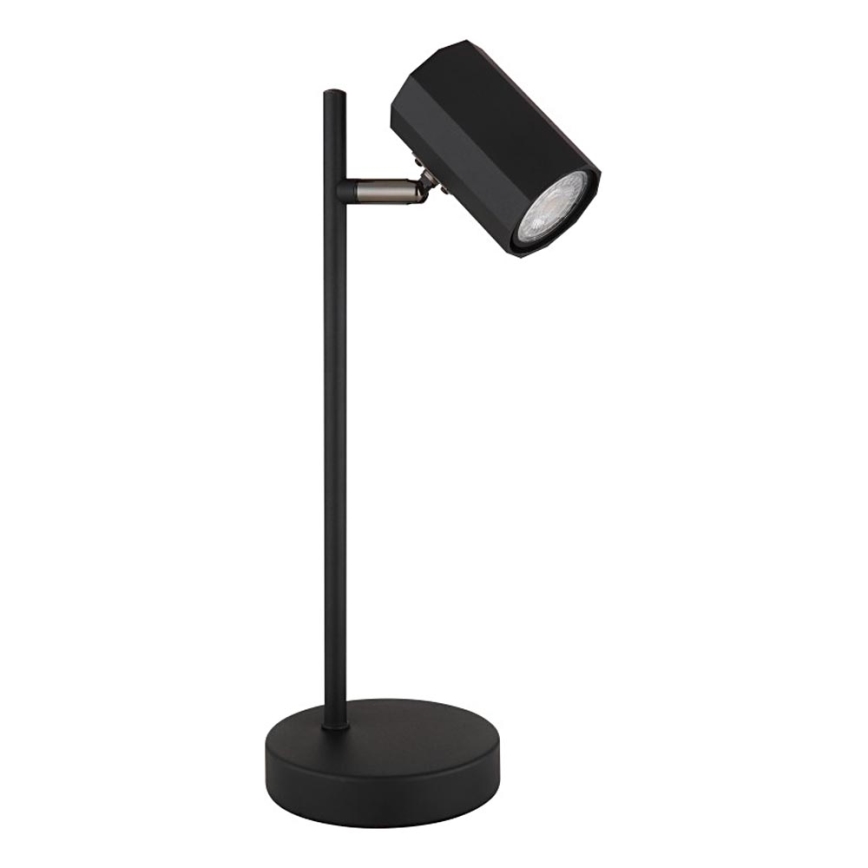 Globo - Настольная лампа 1xGU10/5W/230V черный