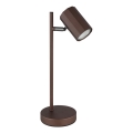 Globo - Настольная лампа 1xGU10/5W/230V коричневый