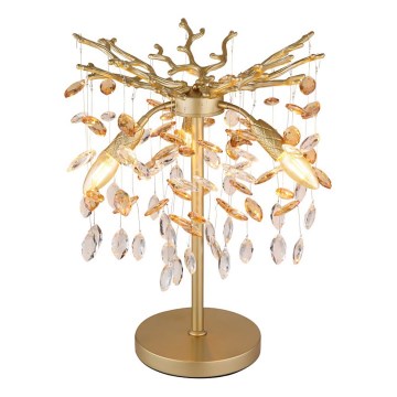 Globo - Настольная лампа 3xE14/40W/230V золотая