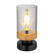 Globo - Настольная лампа 1xE27/40W/230V металл/дерево
