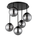 Globo - Накладна люстра 5xE14/25W/230V чорна