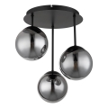 Globo - Накладная люстра 3xE14/25W/230V черная