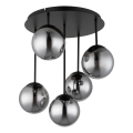 Globo - накладная потолочная люстра 5xE14/25W/230V чёрная