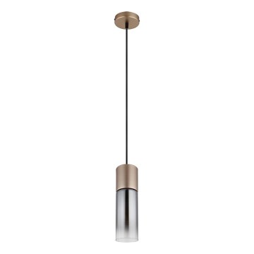 Globo - Підвісна люстра 1xE27/25W/230V бронзовий діаметр 10 см