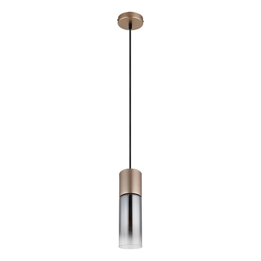 Globo - Підвісна люстра 1xE27/25W/230V бронзовий діаметр 10 см