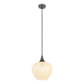 Globo - Підвісна люстра 1xE27/40W/230V діаметр 24 см білий/антрацит